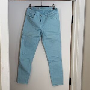 Women's Skinny Jeans in Light Blue